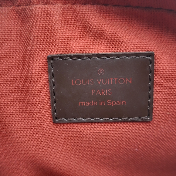 Louis Vuitton Damier Ebene Geronimos Sling Waist Bag. Authentic w/COA... - Picture 10 of 16